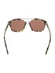 Christian Dior Square Tinted Sunglasses