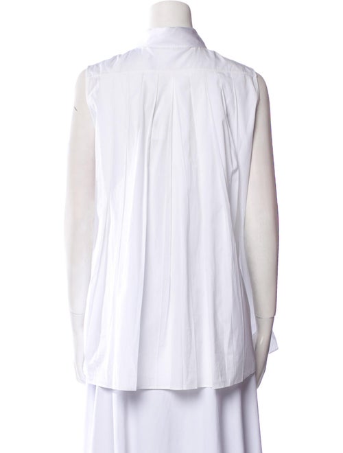 Christian Dior Sleeveless Button-Up Top