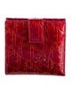 Christian Dior 2001 Diorissimo Pattern Compact Wallet