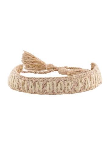 Christian Dior Bangle Cotton Thread Friendship J'Adior Bracelet