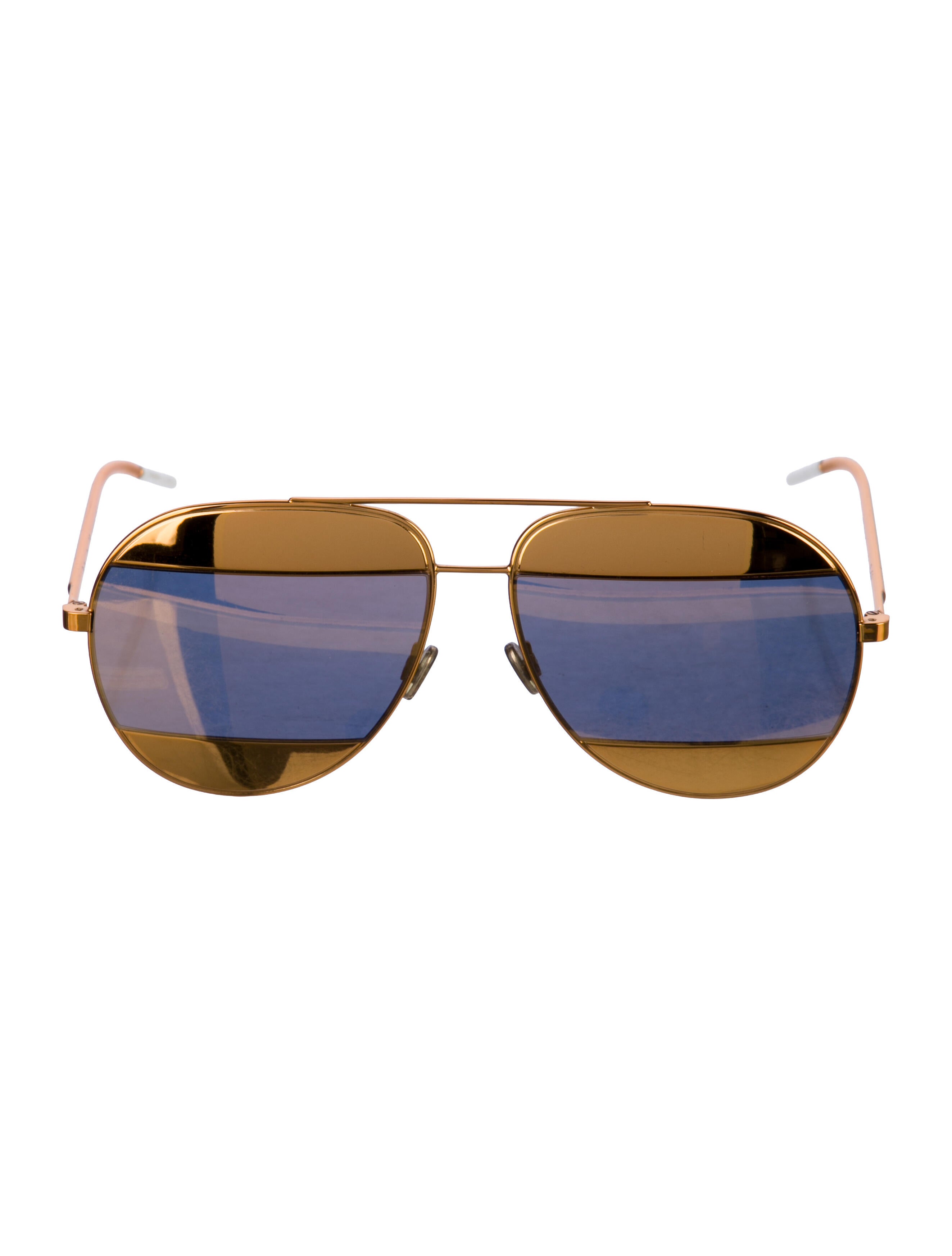 Christian Dior DiorSplit Aviator Sunglasses