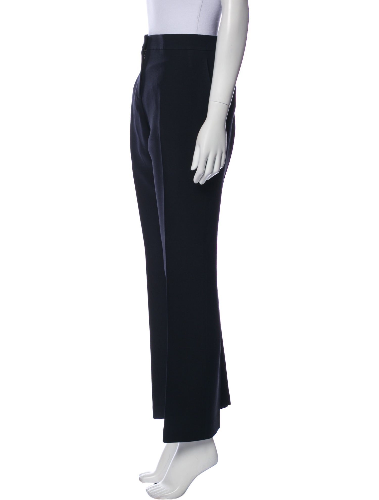 Christian Dior Wool Straight Leg Pants