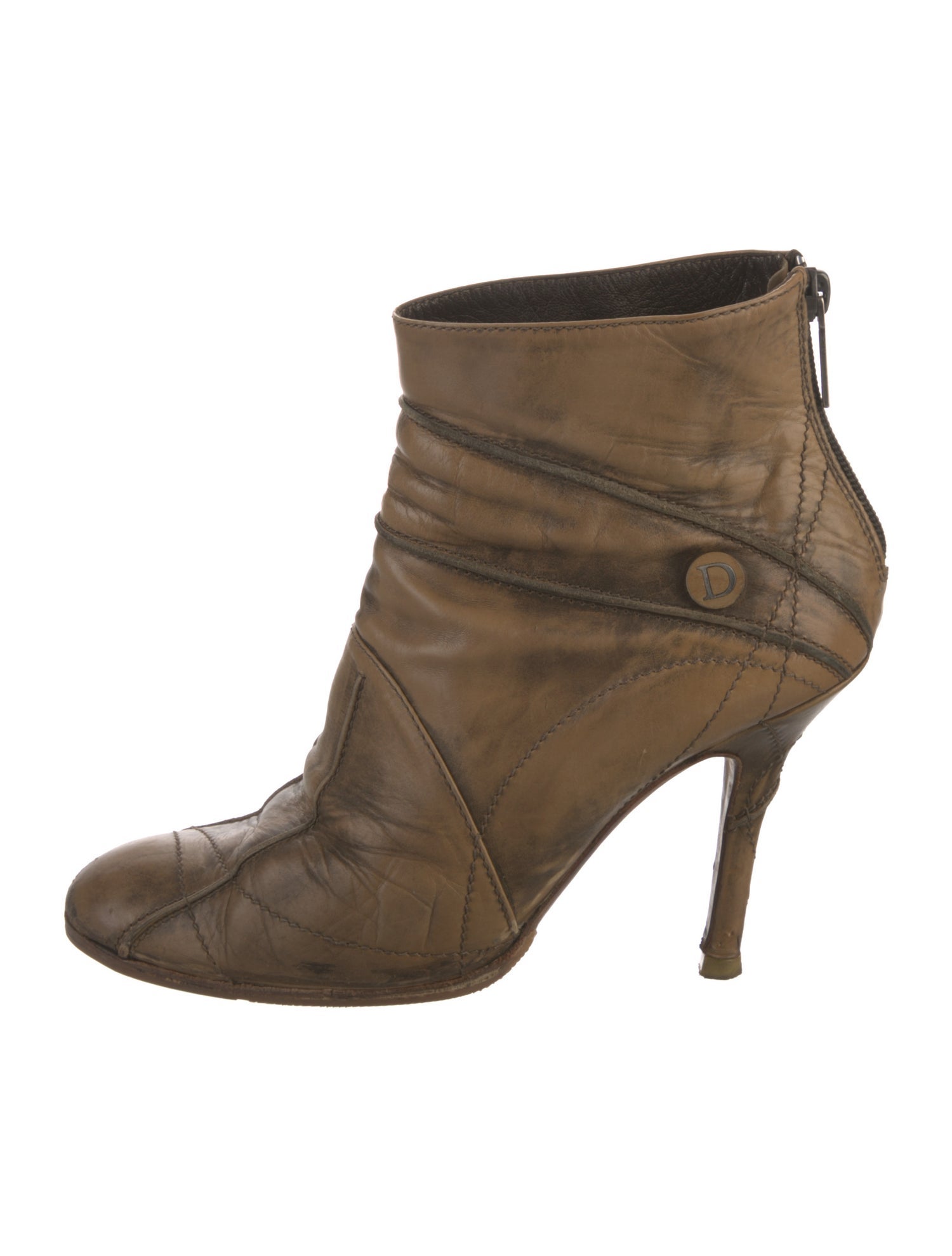 Christian Dior Leather Boots