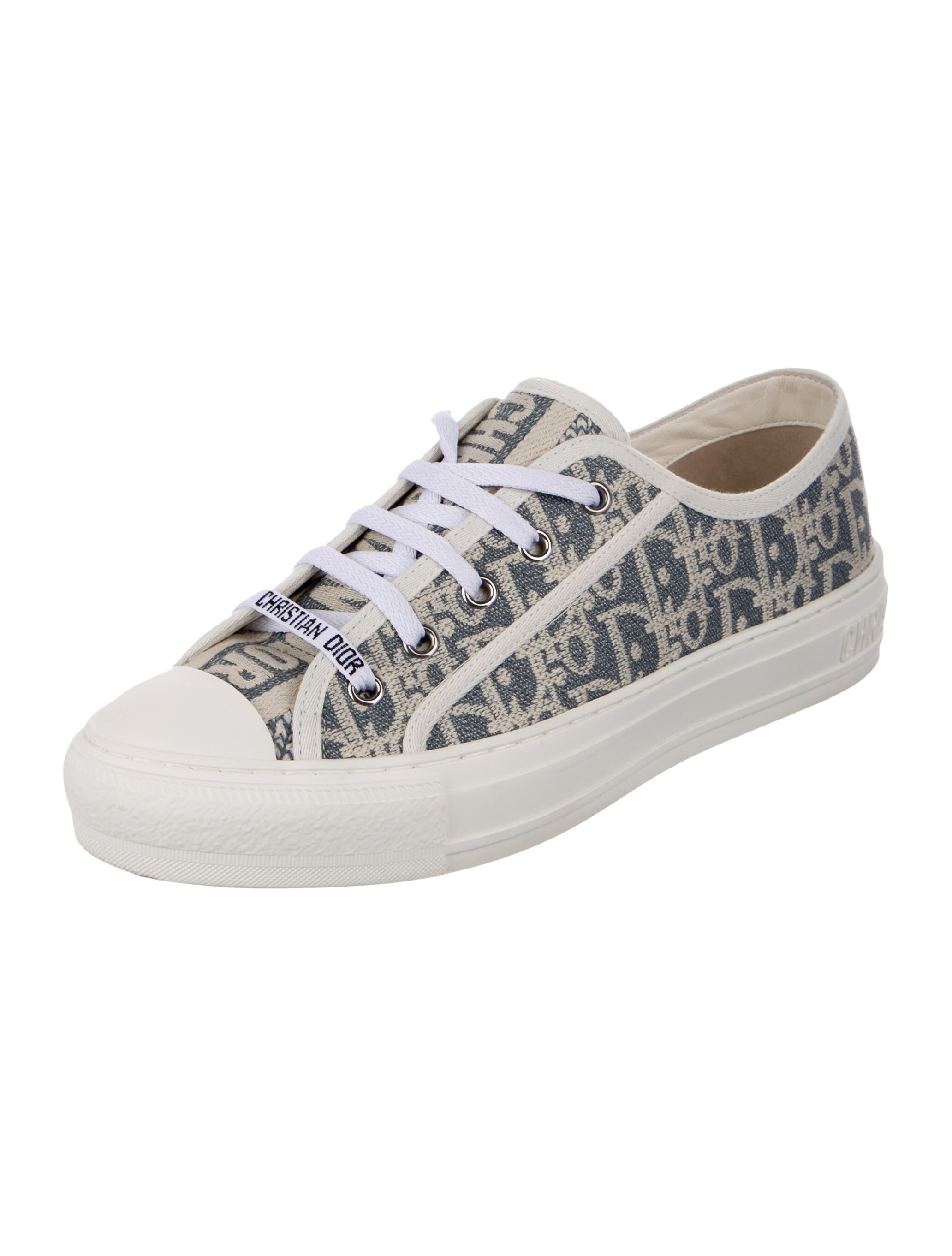Christian Dior Walk' n' Dior 'Oblique Chambray - Blue' Sneakers