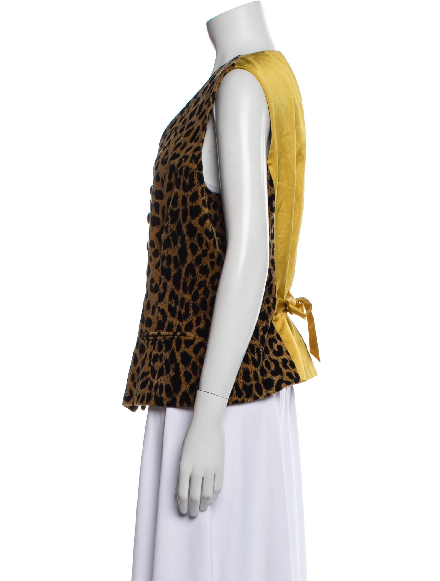 Christian Dior Vintage Animal Print Vest