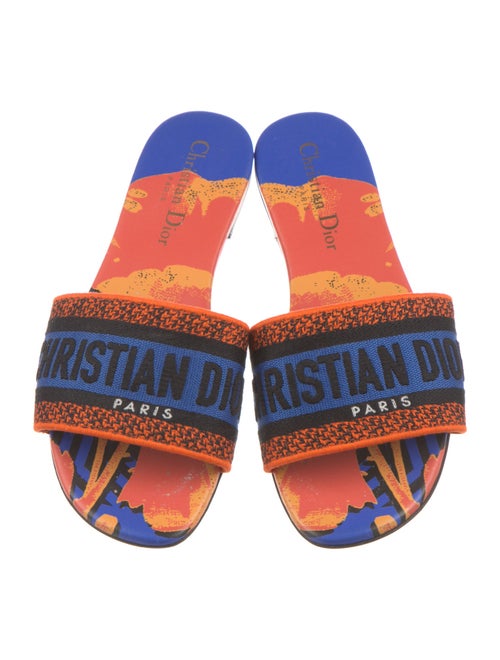 Christian Dior Printed Slides