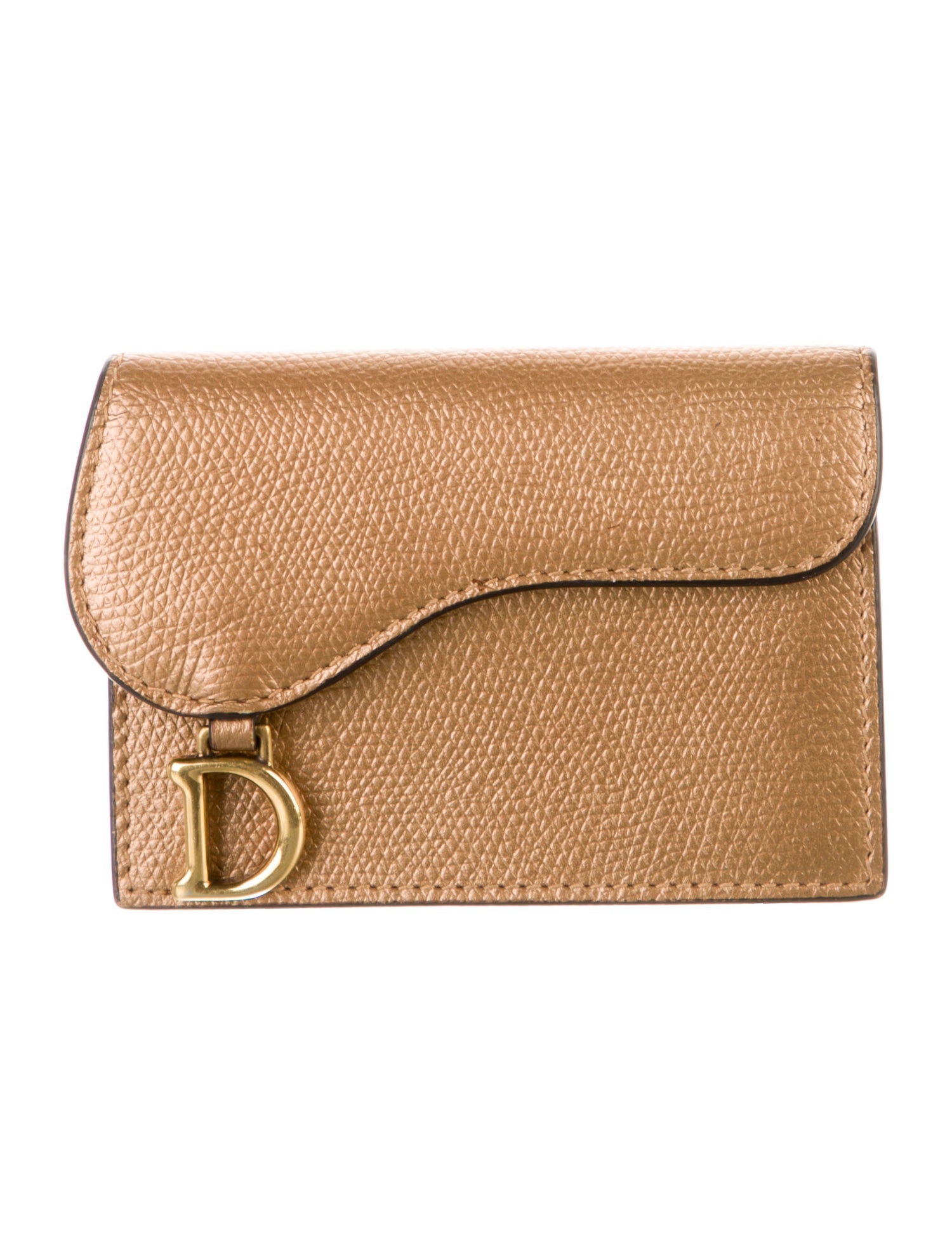 Christian Dior 2019 Saddle Bloom Card Holder Wallet