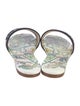 Christian Dior Canvas Graphic Print Flats