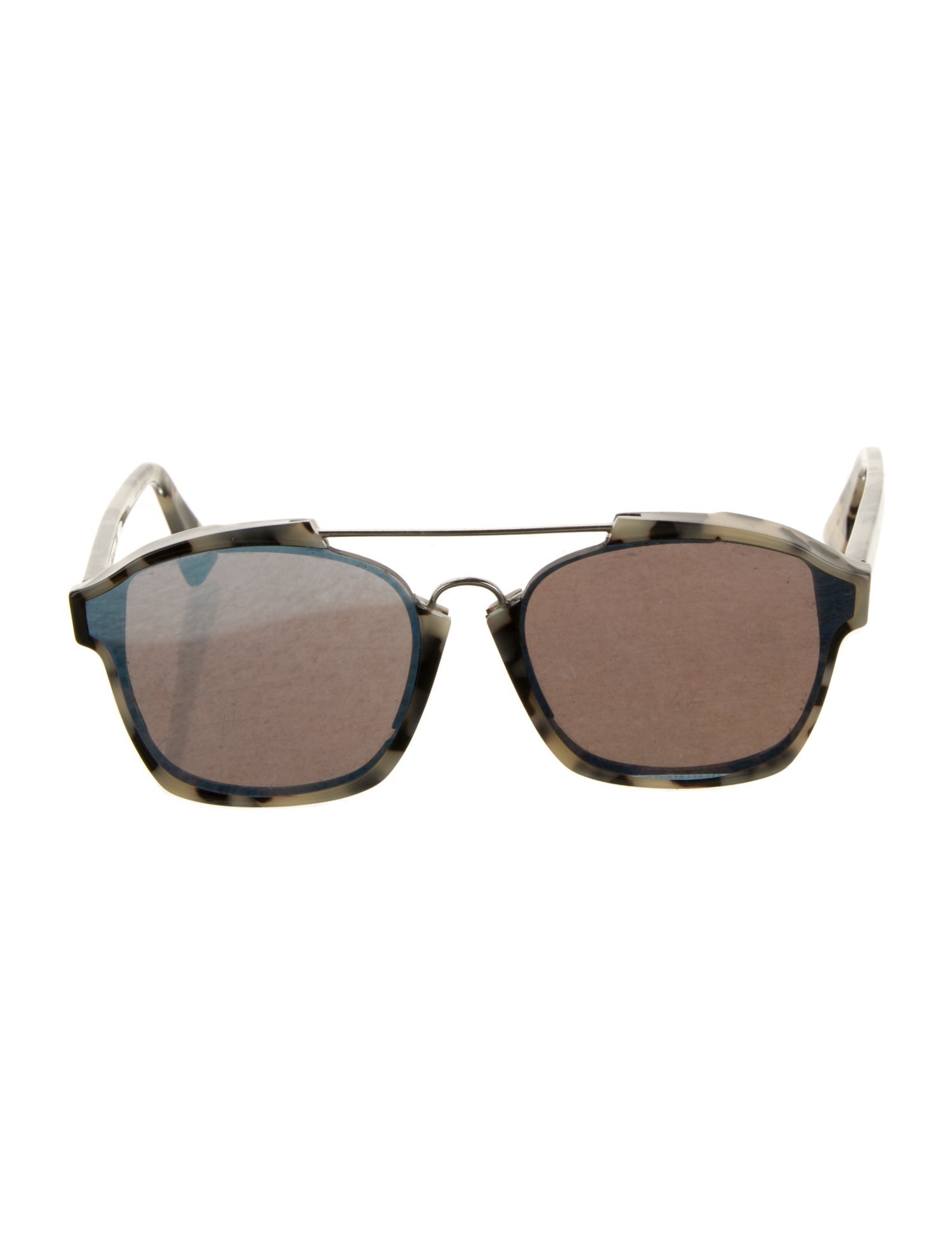 Christian Dior Square Mirrored Sunglasses
