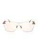 Christian Dior Wayfarer Tinted Sunglasses