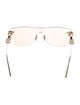 Christian Dior Wayfarer Tinted Sunglasses