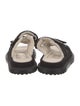 Christian Dior Suede Fur Trim Slides