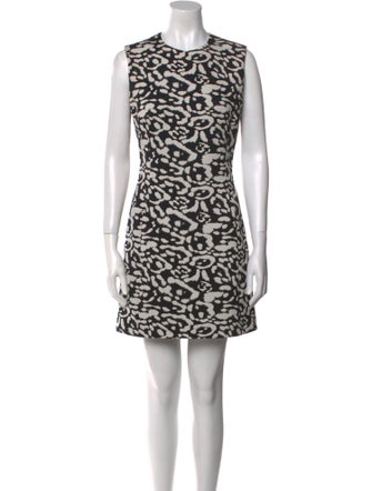 Christian Dior Animal Print Mini Dress