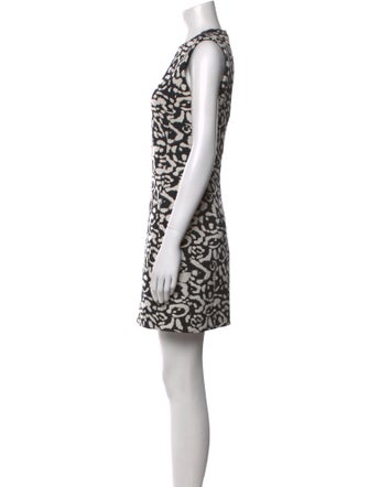 Christian Dior Animal Print Mini Dress