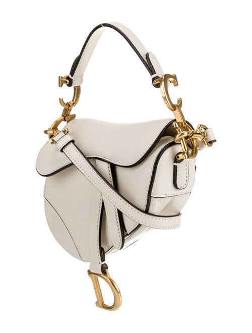 Christian Dior Leather Saddle Micro 2022