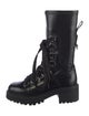 Christian Dior Leather Combat Boots