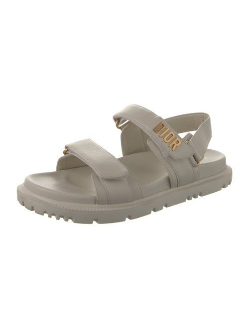 Christian Dior Leather Slingback Sandals