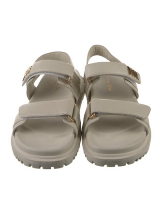 Christian Dior Leather Slingback Sandals