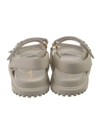 Christian Dior Leather Slingback Sandals