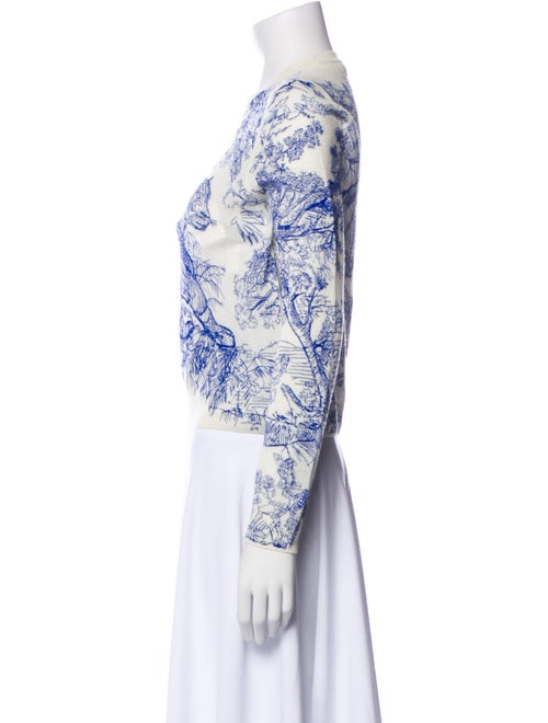 Christian Dior Cashmere Printed Sweater