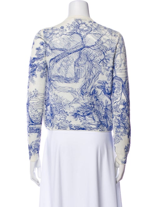 Christian Dior Cashmere Printed Sweater