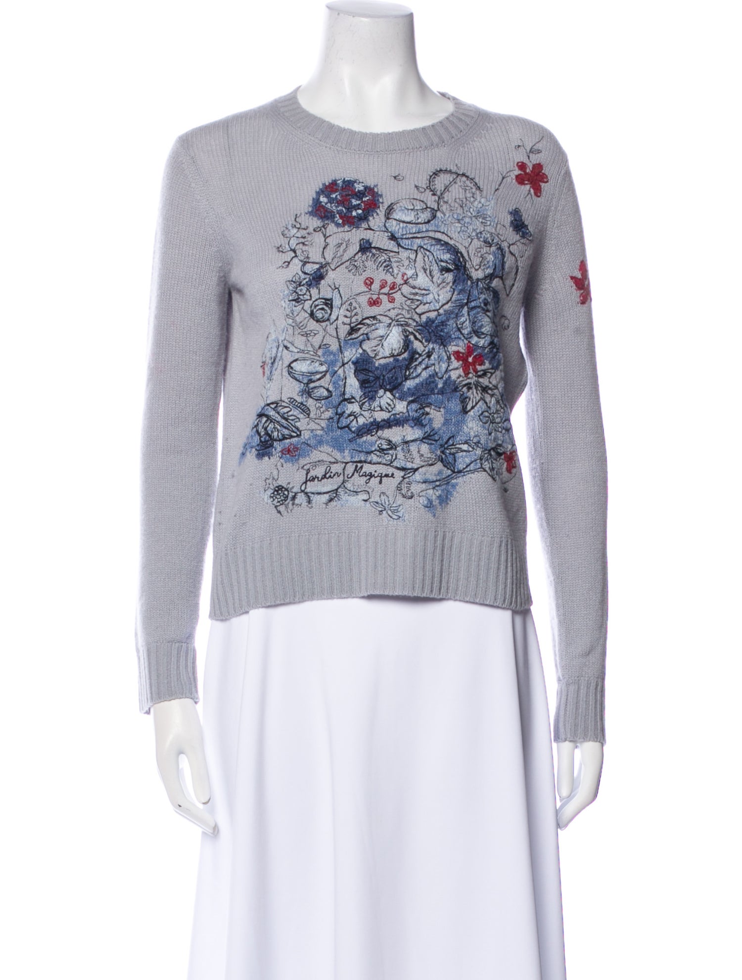 Christian Dior Cashmere Printed Sweater