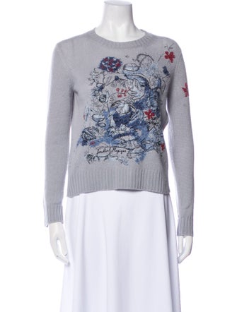 Christian Dior Cashmere Printed Sweater