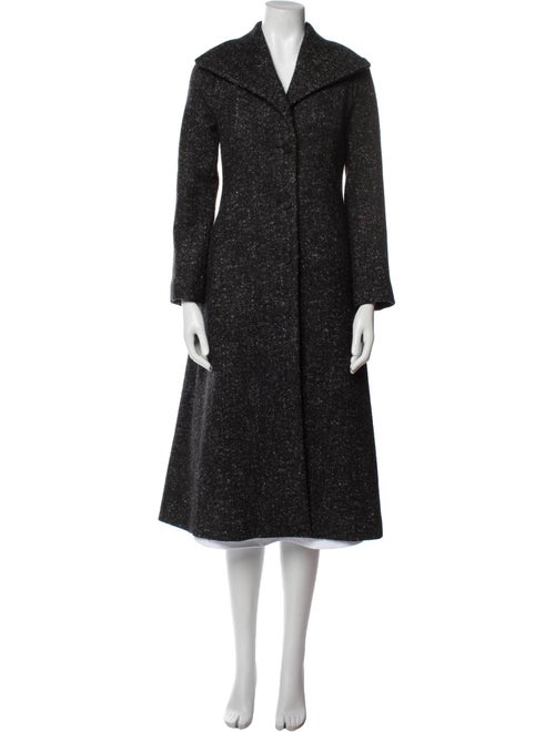 Christian Dior Wool Tweed Pattern Coat