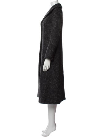 Christian Dior Wool Tweed Pattern Coat