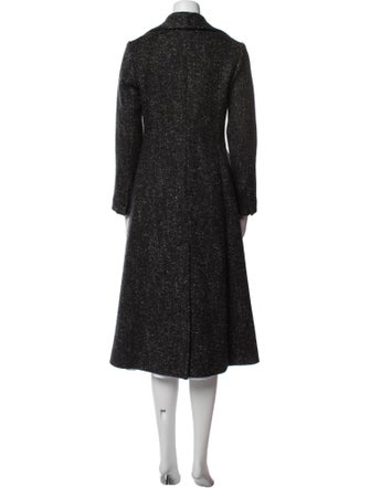Christian Dior Wool Tweed Pattern Coat