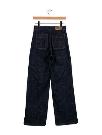 Christian Dior High-Rise Wide Leg Jeans