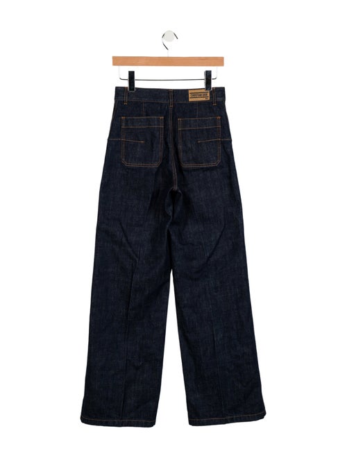 Christian Dior High-Rise Wide Leg Jeans