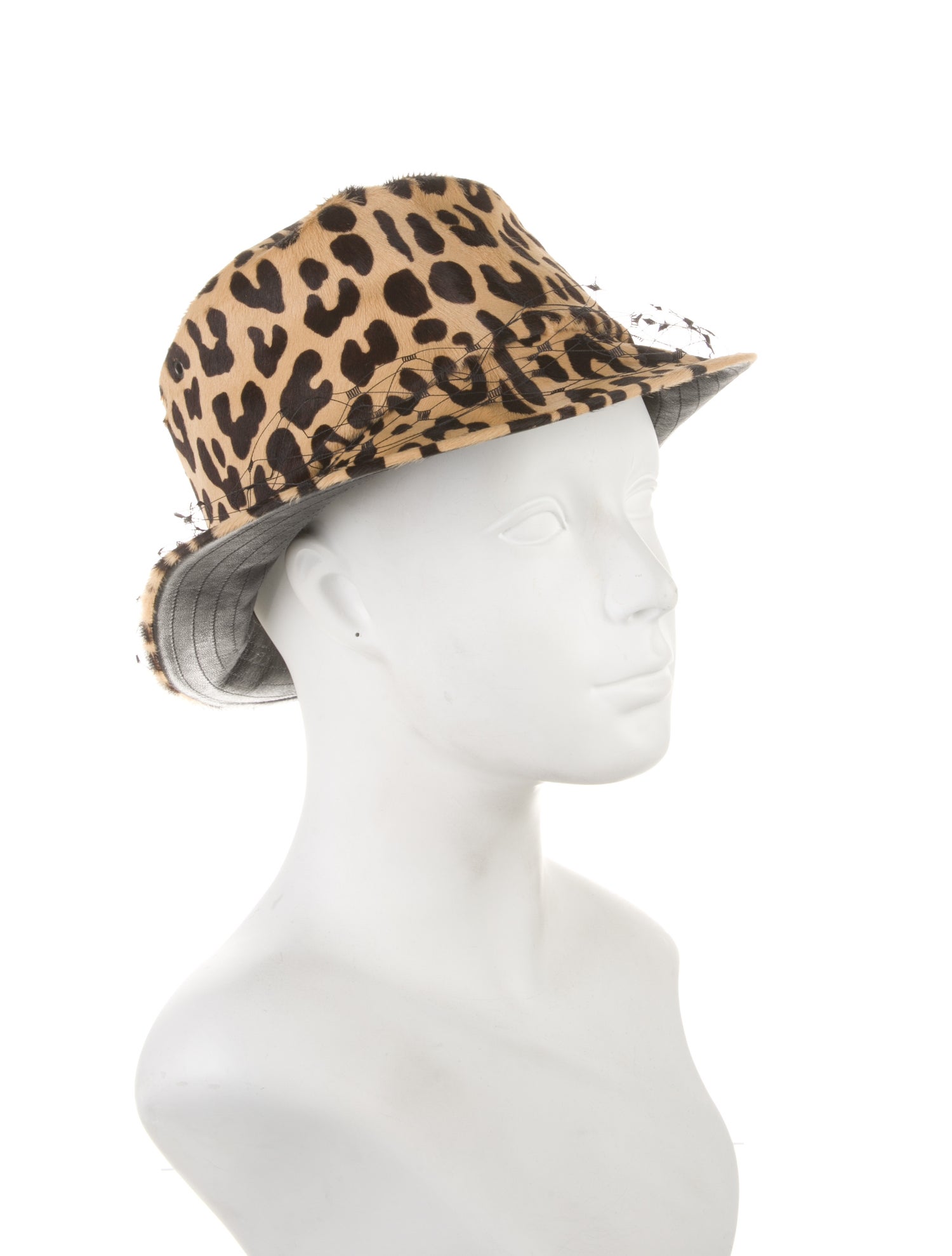 Christian Dior Ponyhair Fedora Hat