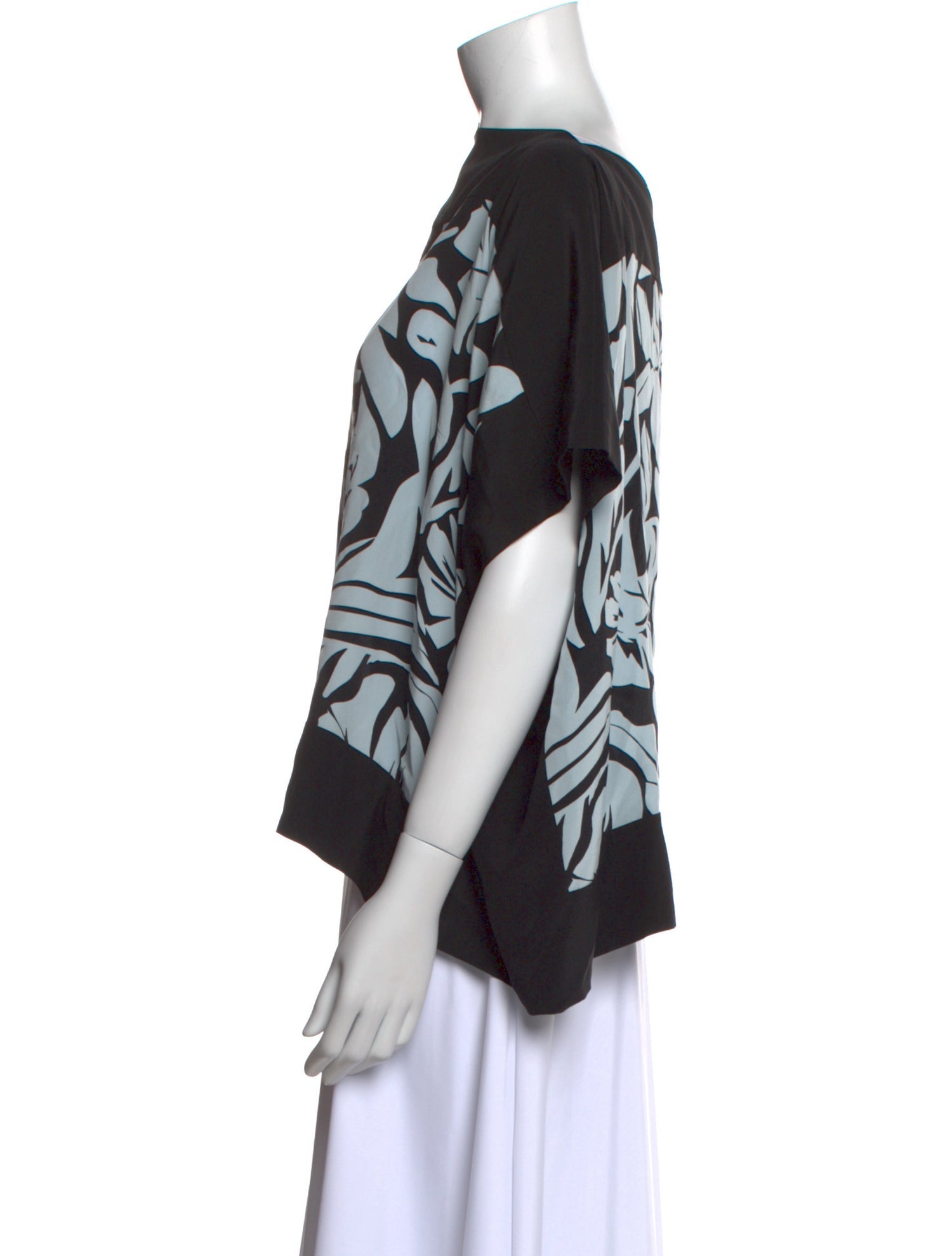 Christian Dior Silk Printed Top