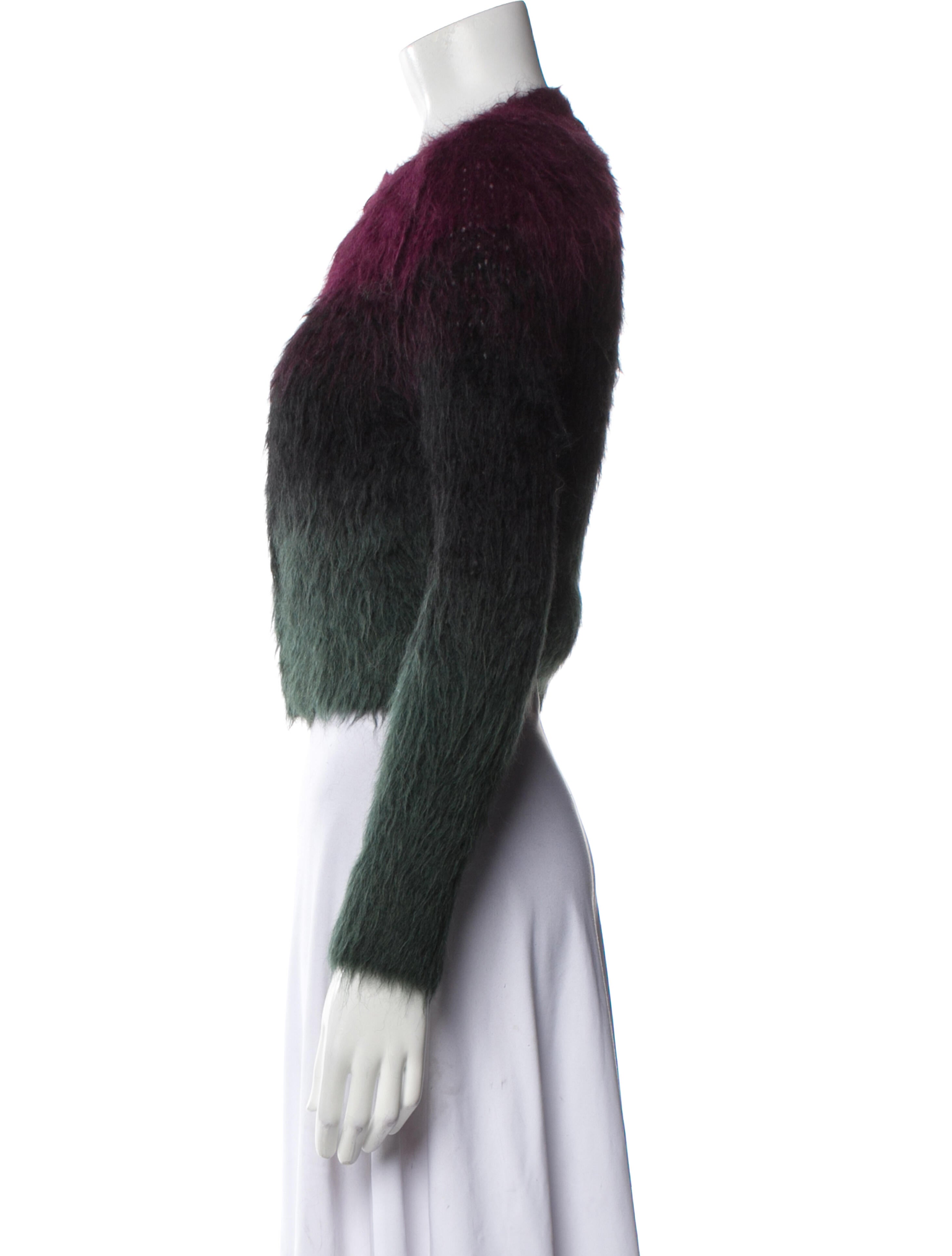 Christian Dior Alpaca Colorblock Pattern Set