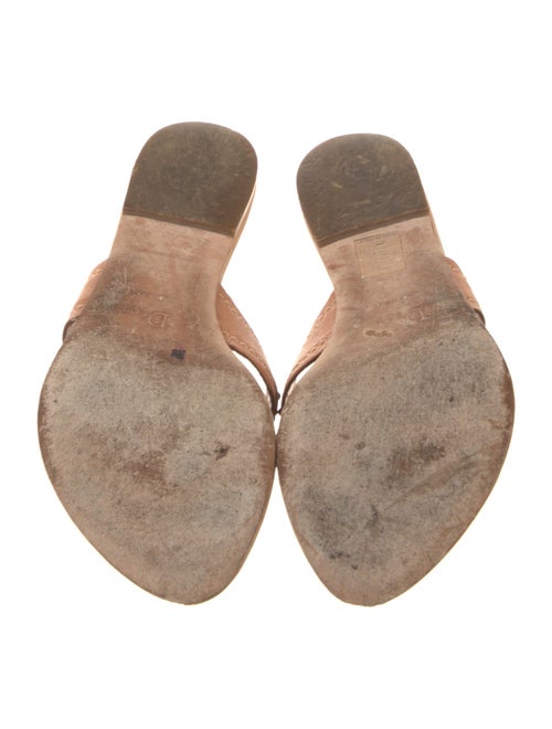 Christian Dior Leather Slides