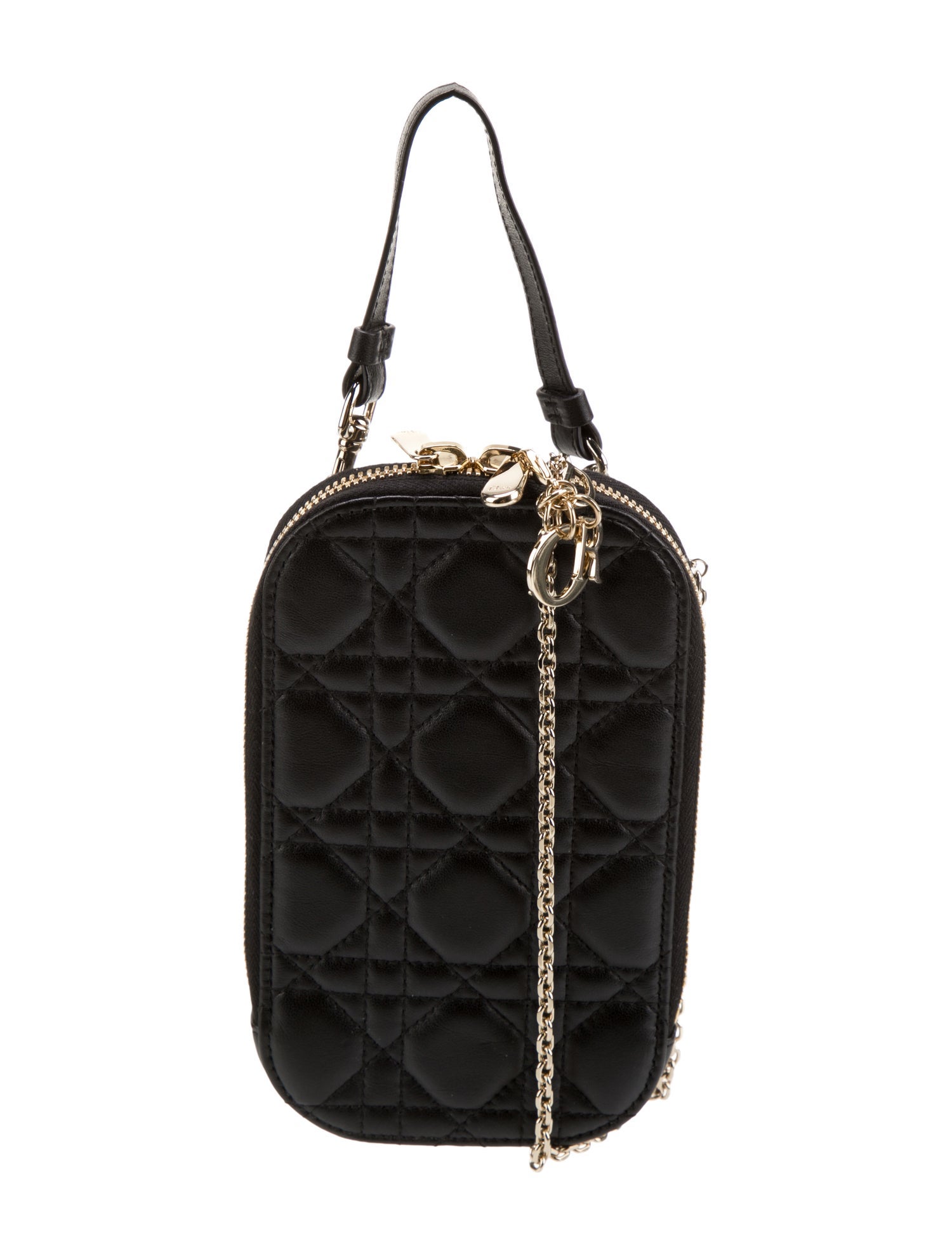 Christian Dior Leather Call'in Phone Holder