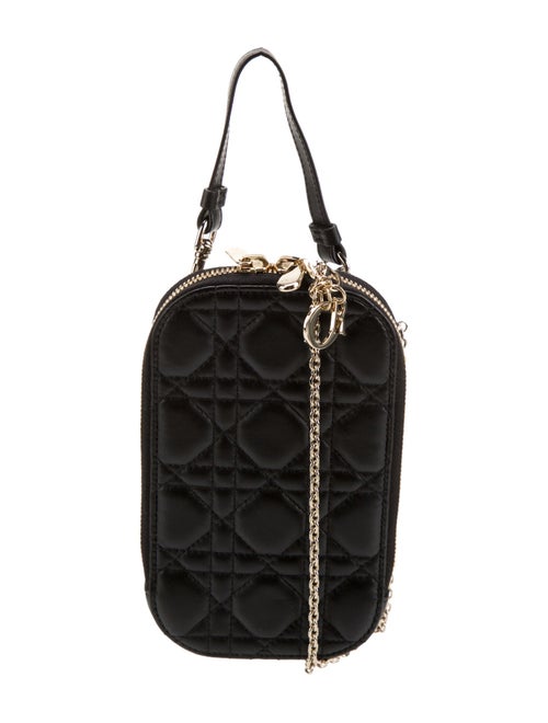 Christian Dior Leather Call'in Phone Holder