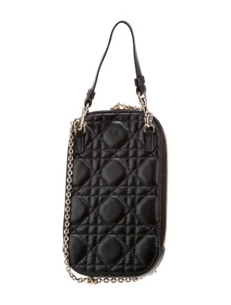Christian Dior Leather Call'in Phone Holder