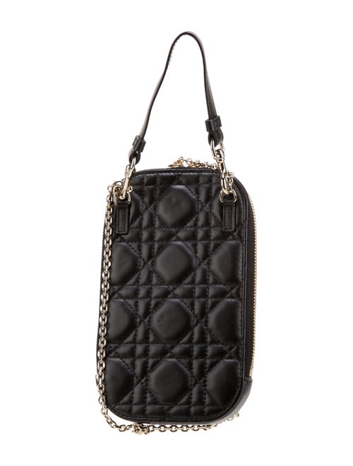 Christian Dior Leather Call'in Phone Holder