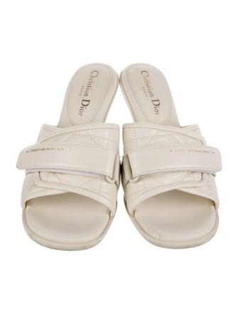 Christian Dior Dio(r)evolution Cannage Pattern Slides