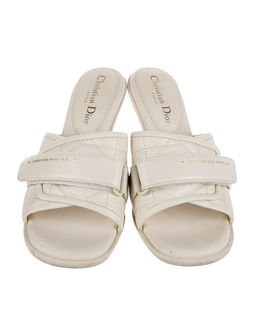 Christian Dior Dio(r)evolution Cannage Pattern Slides