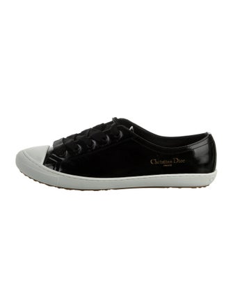 Christian Dior Patent Leather Sneakers