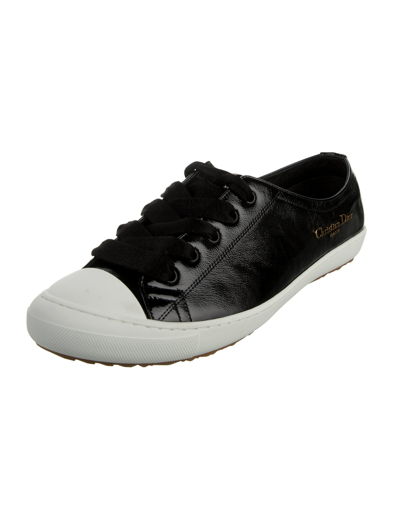 Christian Dior Patent Leather Sneakers