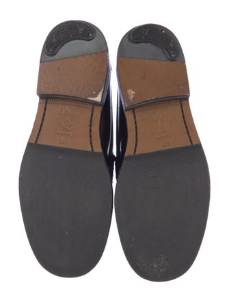 Christian Dior Signature Logo Leather Loafers