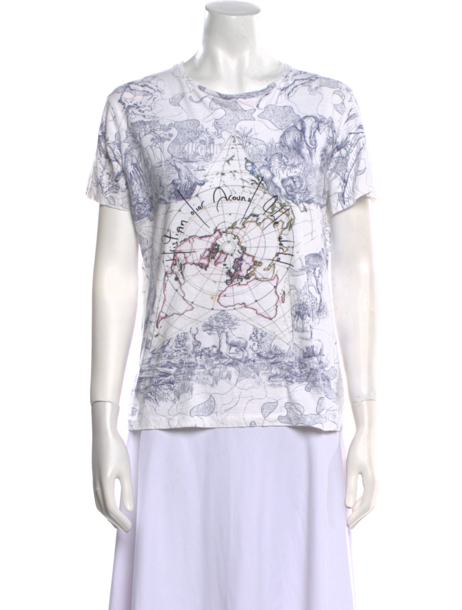Christian Dior 2020 Graphic Print T-Shirt