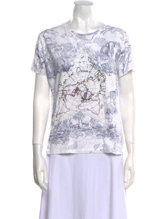 Christian Dior 2020 Graphic Print T-Shirt
