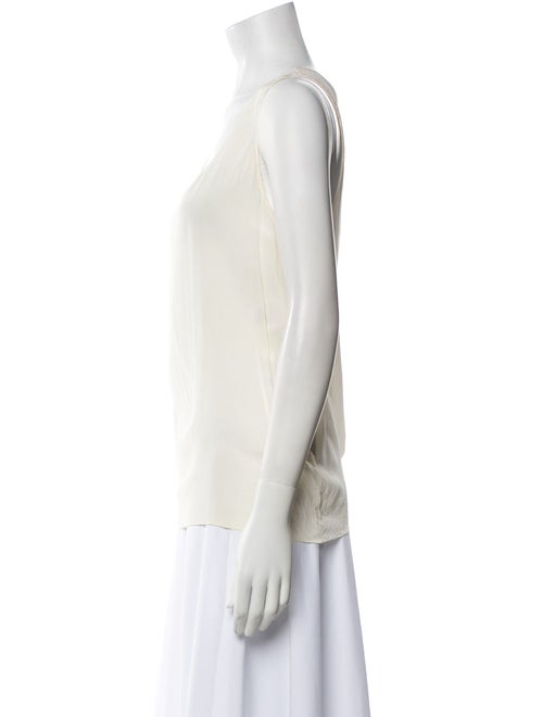 Christian Dior Silk Scoop Neck Top