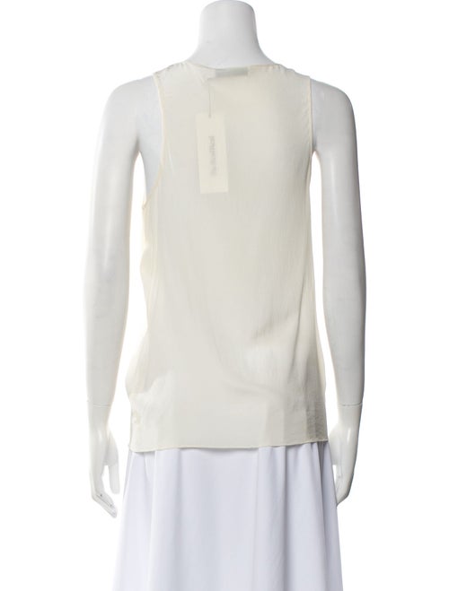 Christian Dior Silk Scoop Neck Top