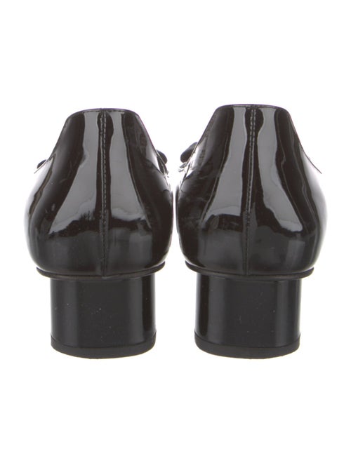 Christian Dior Patent Leather Bow Accents Pumps